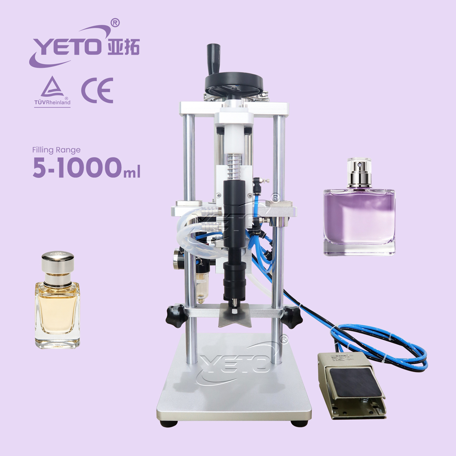 single head vacuum filling machine 